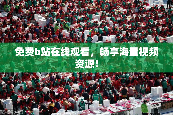 免费b站在线观看，畅享海量视频资源！