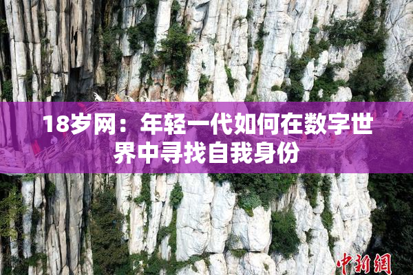 18岁网：年轻一代如何在数字世界中寻找自我身份