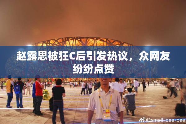 赵露思被狂C后引发热议，众网友纷纷点赞