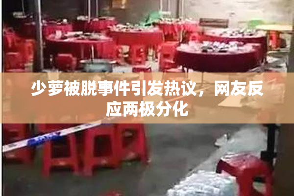 少萝被脱事件引发热议，网友反应两极分化