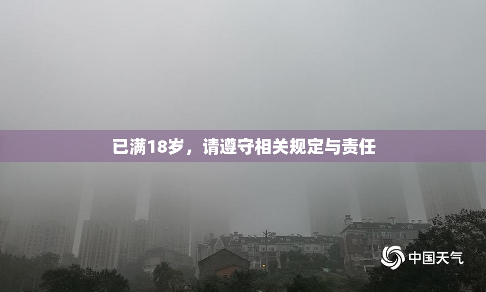 已满18岁，请遵守相关规定与责任