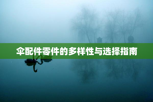 伞配件零件的多样性与选择指南