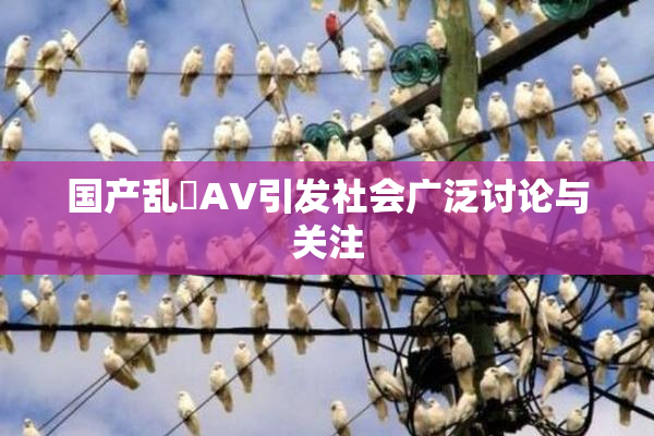 国产乱婬AV引发社会广泛讨论与关注