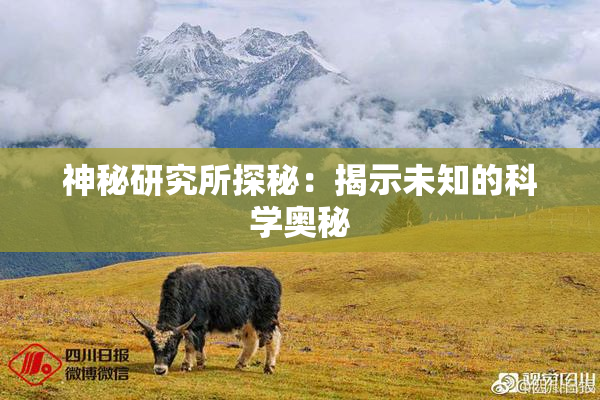 神秘研究所探秘：揭示未知的科学奥秘