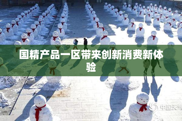 国精产品一区带来创新消费新体验
