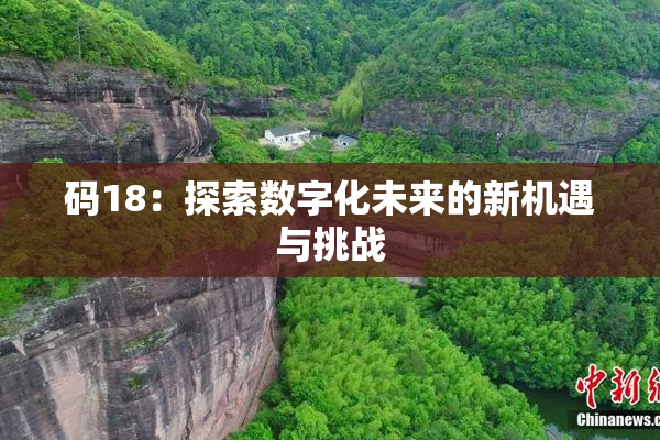 码18：探索数字化未来的新机遇与挑战