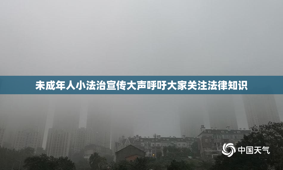 未成年人小法治宣传大声呼吁大家关注法律知识