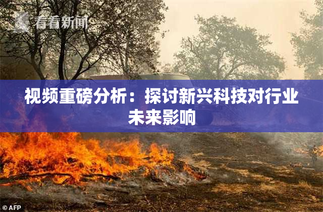 视频重磅分析：探讨新兴科技对行业未来影响