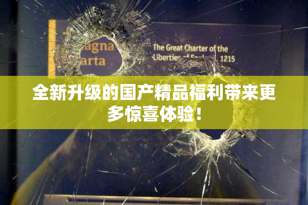 全新升级的国产精品福利带来更多惊喜体验！