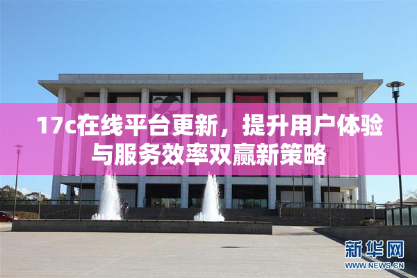 17c在线平台更新，提升用户体验与服务效率双赢新策略