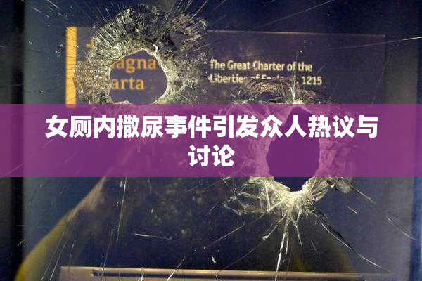 女厕内撒尿事件引发众人热议与讨论