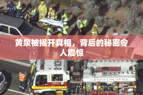 黄泉被揭开真相，背后的秘密令人震惊