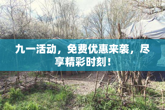 九一活动，免费优惠来袭，尽享精彩时刻！