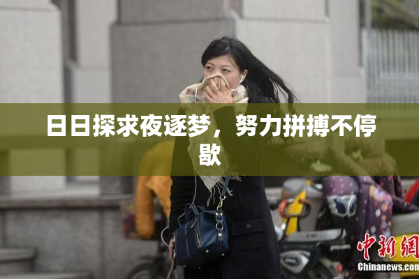 日日探求夜逐梦，努力拼搏不停歇