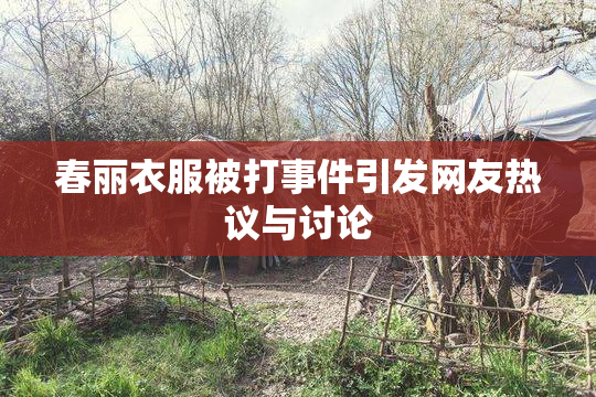春丽衣服被打事件引发网友热议与讨论