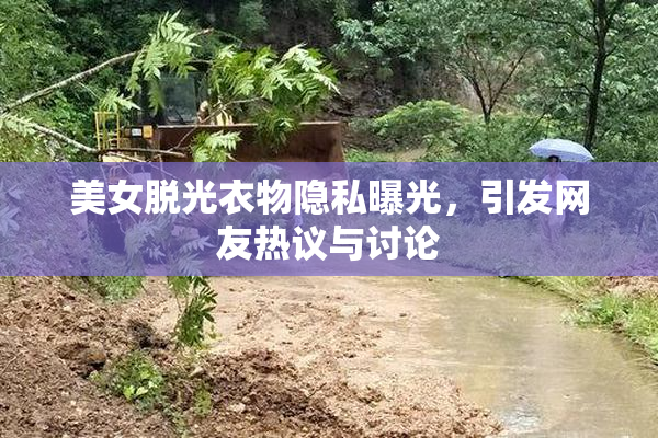 美女脱光衣物隐私曝光，引发网友热议与讨论