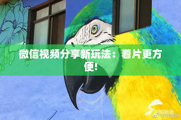 微信视频分享新玩法：看片更方便!