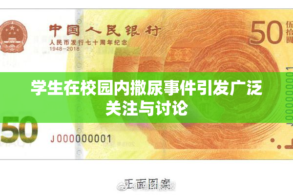 学生在校园内撒尿事件引发广泛关注与讨论