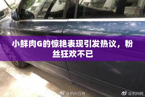小鲜肉G的惊艳表现引发热议，粉丝狂欢不已