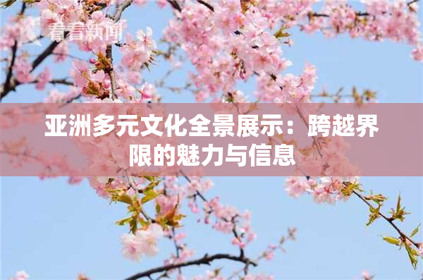 亚洲多元文化全景展示：跨越界限的魅力与信息