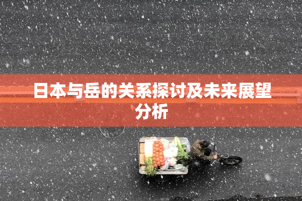 日本与岳的关系探讨及未来展望分析
