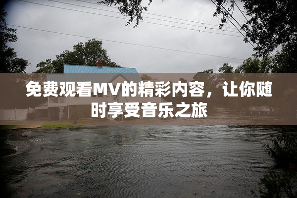 免费观看MV的精彩内容，让你随时享受音乐之旅