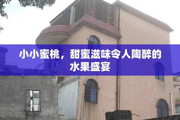 小小蜜桃，甜蜜滋味令人陶醉的水果盛宴