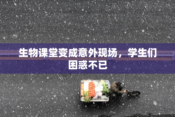 生物课堂变成意外现场，学生们困惑不已