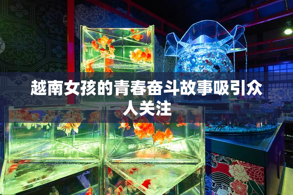 越南女孩的青春奋斗故事吸引众人关注