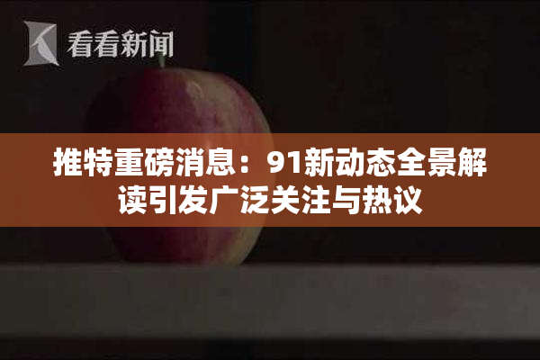 推特重磅消息：91新动态全景解读引发广泛关注与热议