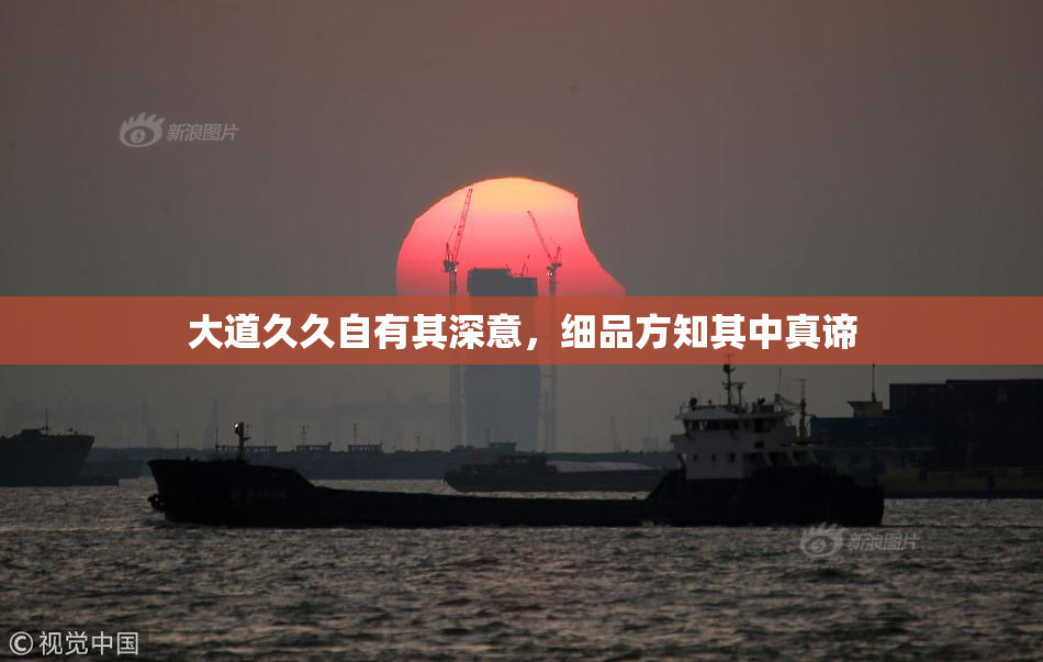 大道久久自有其深意，细品方知其中真谛