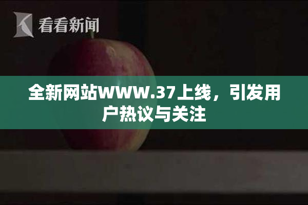 全新网站WWW.37上线，引发用户热议与关注