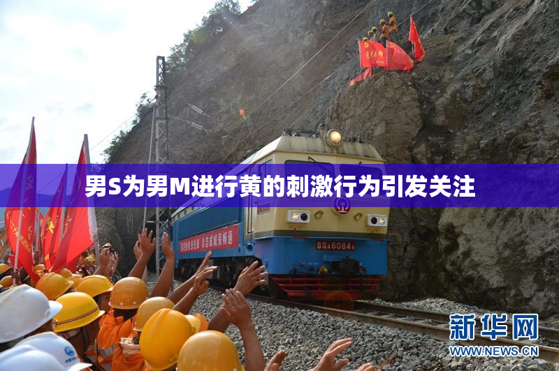 男S为男M进行黄的刺激行为引发关注