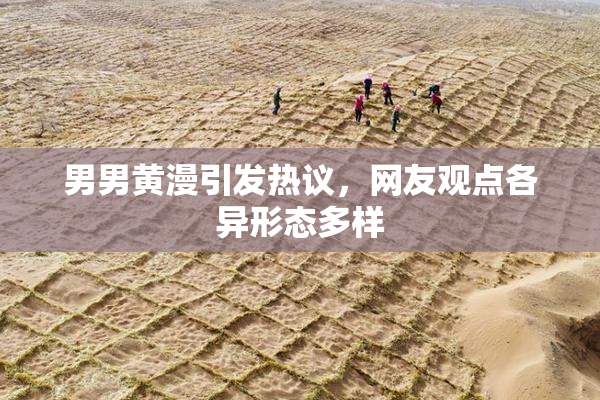 男男黄漫引发热议，网友观点各异形态多样
