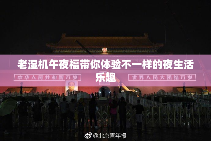 老湿机午夜福带你体验不一样的夜生活乐趣