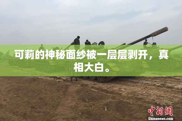 可莉的神秘面纱被一层层剥开，真相大白。