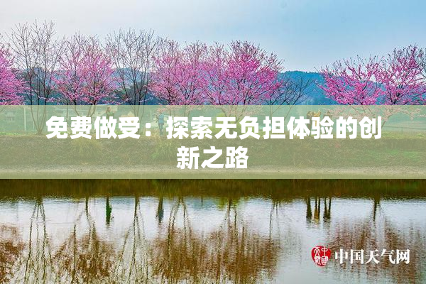 免费做受：探索无负担体验的创新之路