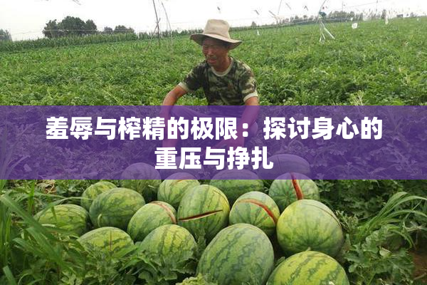 羞辱与榨精的极限：探讨身心的重压与挣扎