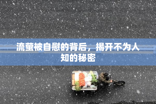 流萤被自慰的背后，揭开不为人知的秘密