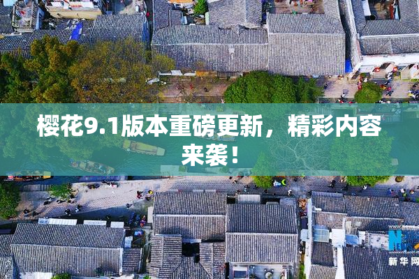 樱花9.1版本重磅更新，精彩内容来袭！