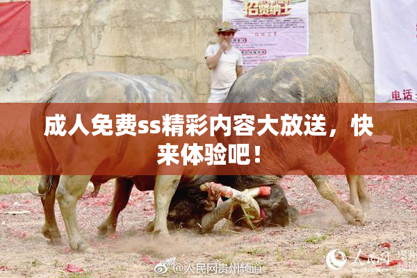 成人免费ss精彩内容大放送，快来体验吧！