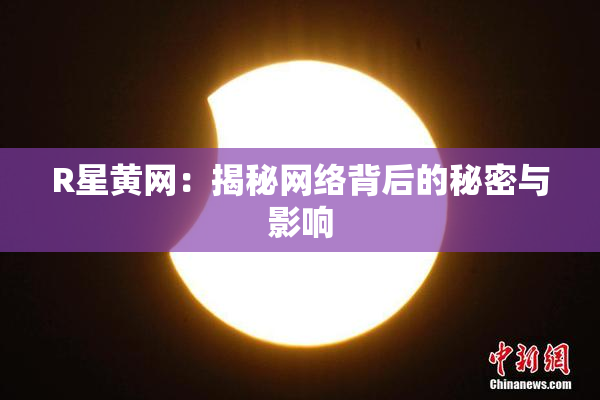 R星黄网：揭秘网络背后的秘密与影响