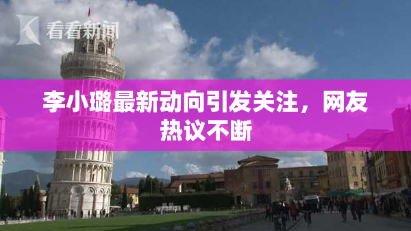 李小璐最新动向引发关注，网友热议不断