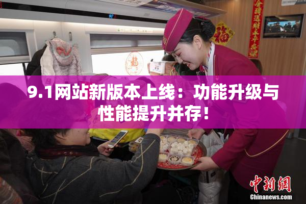 9.1网站新版本上线：功能升级与性能提升并存！