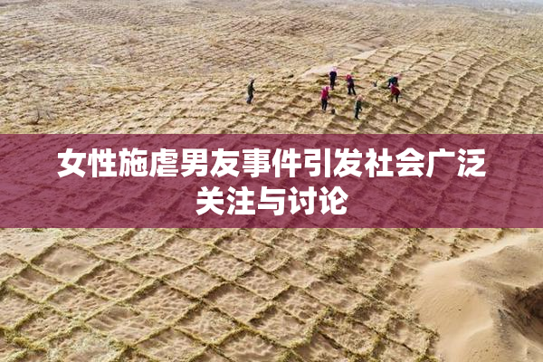 女性施虐男友事件引发社会广泛关注与讨论