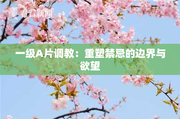 一级A片调教：重塑禁忌的边界与欲望