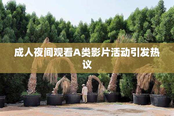成人夜间观看A类影片活动引发热议