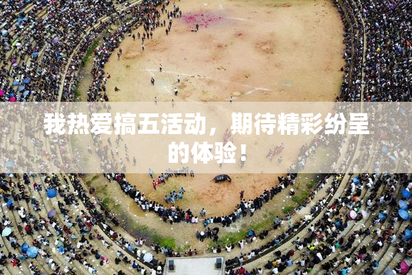 我热爱搞五活动，期待精彩纷呈的体验！