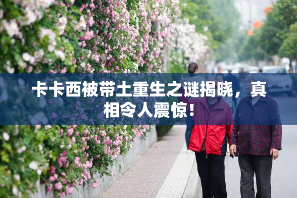 卡卡西被带土重生之谜揭晓，真相令人震惊！