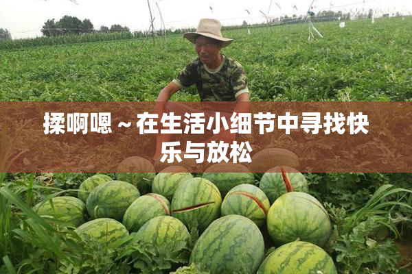 揉啊嗯～在生活小细节中寻找快乐与放松